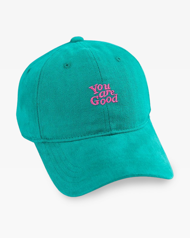 Y2K & 90s Fashion 'You Are Good' Cap - Retro, Grunge, Hip Hop, Summer & Party Outfits