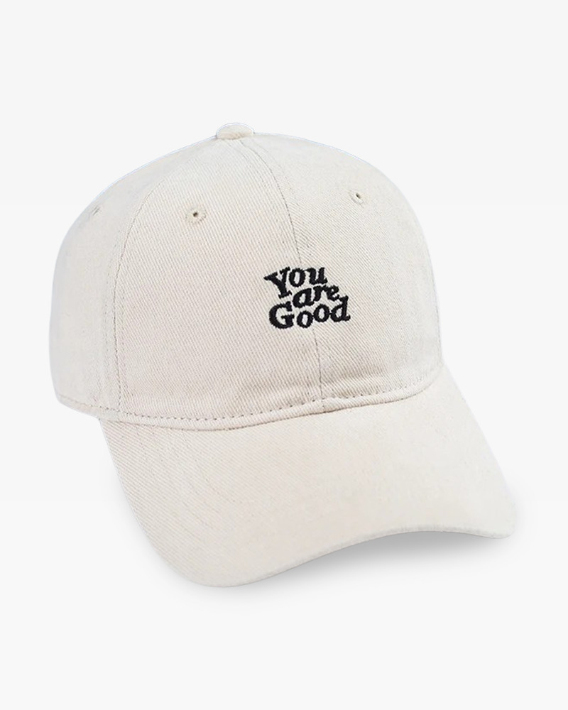 Y2K & 90s Fashion 'You Are Good' Cap - Retro, Grunge, Hip Hop, Summer & Party Outfits