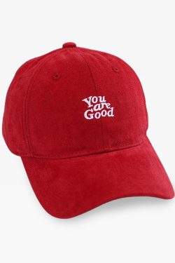 Y2K & 90s Fashion 'You Are Good' Cap - Retro, Grunge, Hip Hop, Summer & Party Outfits