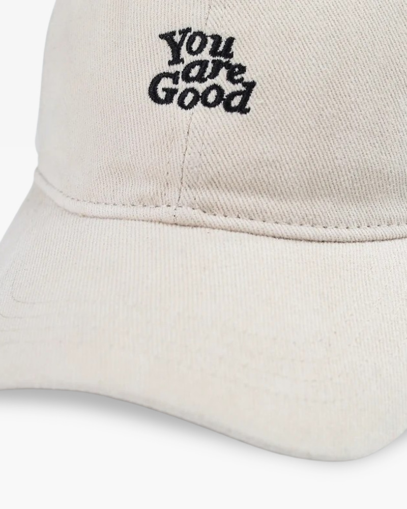 Y2K & 90s Fashion 'You Are Good' Cap - Retro, Grunge, Hip Hop, Summer & Party Outfits