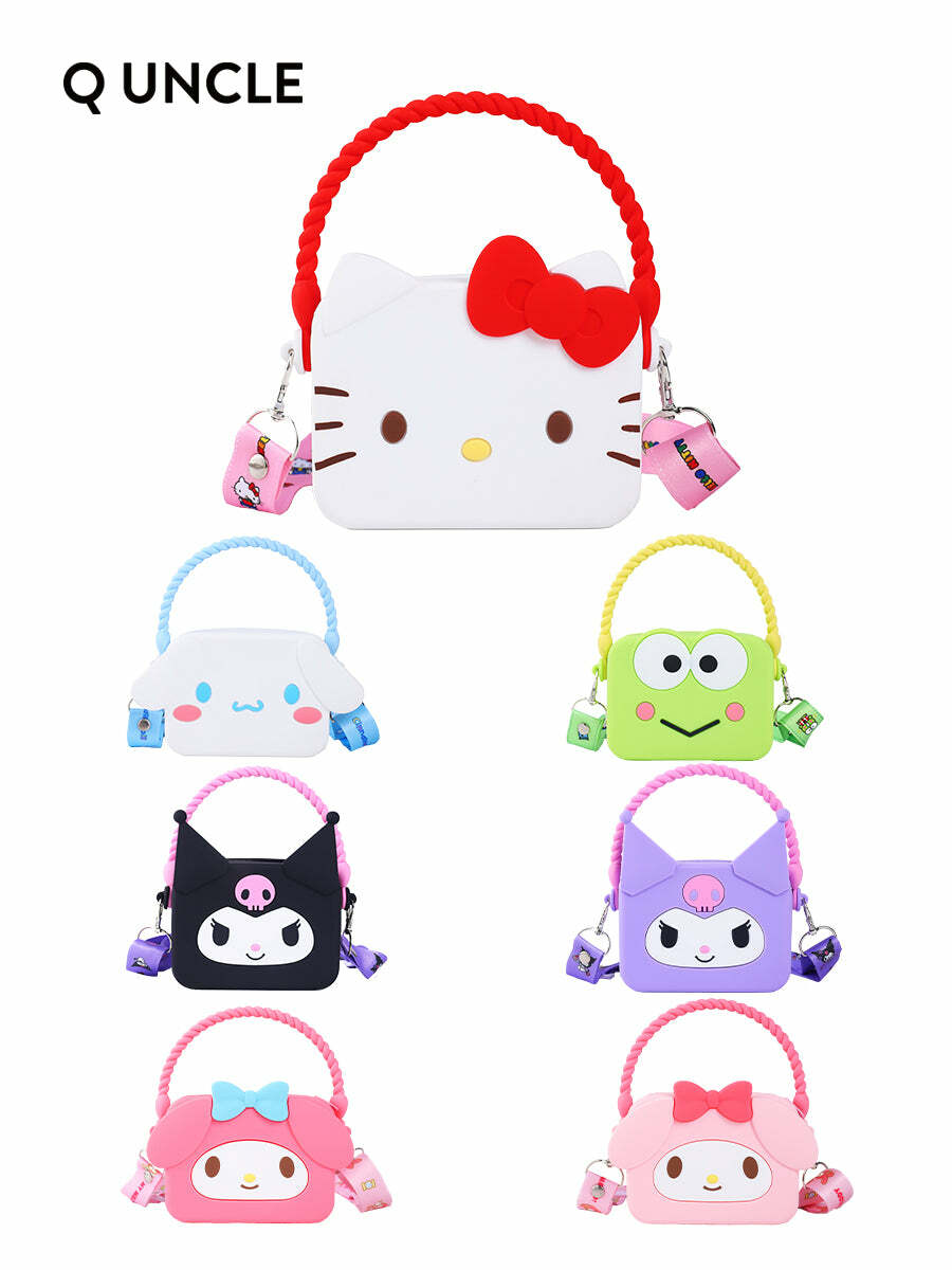 Y2K & 90s Fashion Hello Kitty & Sanrio Friends Mini Shoulder Bag - Q UNCLE x SANRIO