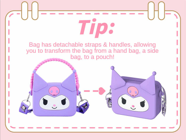 Y2K & 90s Fashion Hello Kitty & Sanrio Friends Mini Shoulder Bag - Q UNCLE x SANRIO
