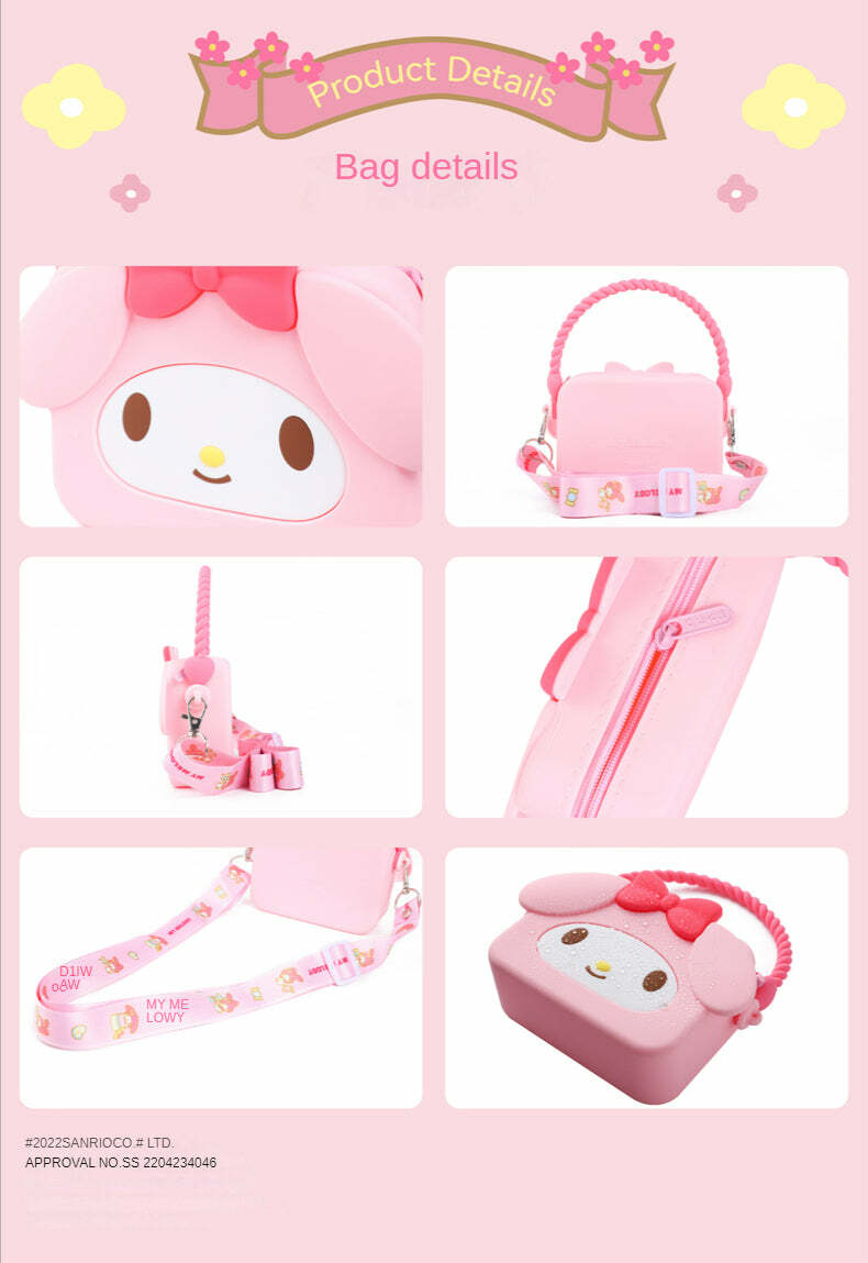 Y2K & 90s Fashion Hello Kitty & Sanrio Friends Mini Shoulder Bag - Q UNCLE x SANRIO