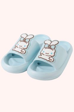 Y2K & 90s Fashion: Pochacco, My Melody & Cinnamoroll EVA Slippers - MINISO x SANRIO