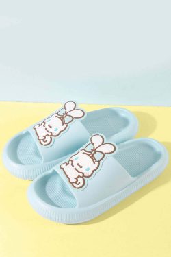 Y2K & 90s Fashion: Pochacco, My Melody & Cinnamoroll EVA Slippers - MINISO x SANRIO