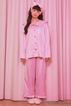 Y2K & 90s Grunge Cinnamoroll & My Melody Frilly Pajamas - SANRIO JAPAN x WEGO