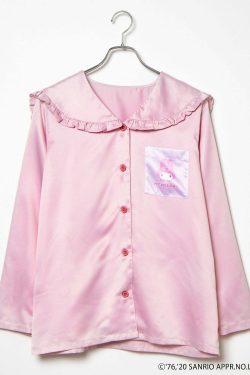 Y2K & 90s Grunge Cinnamoroll & My Melody Frilly Pajamas - SANRIO JAPAN x WEGO
