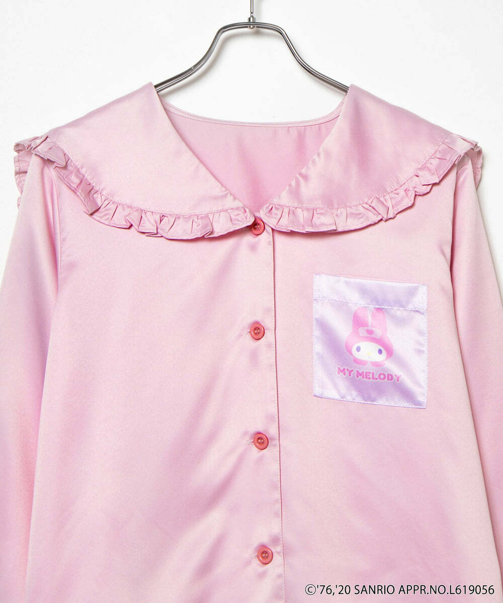 Y2K & 90s Grunge Cinnamoroll & My Melody Frilly Pajamas - SANRIO JAPAN x WEGO