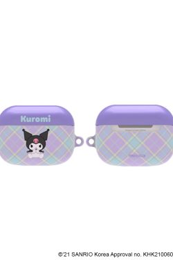 Y2K & 90s Hello Kitty Argyle AirPods Case Cover & Keychain - SANRIO Korea Retro Fashion
