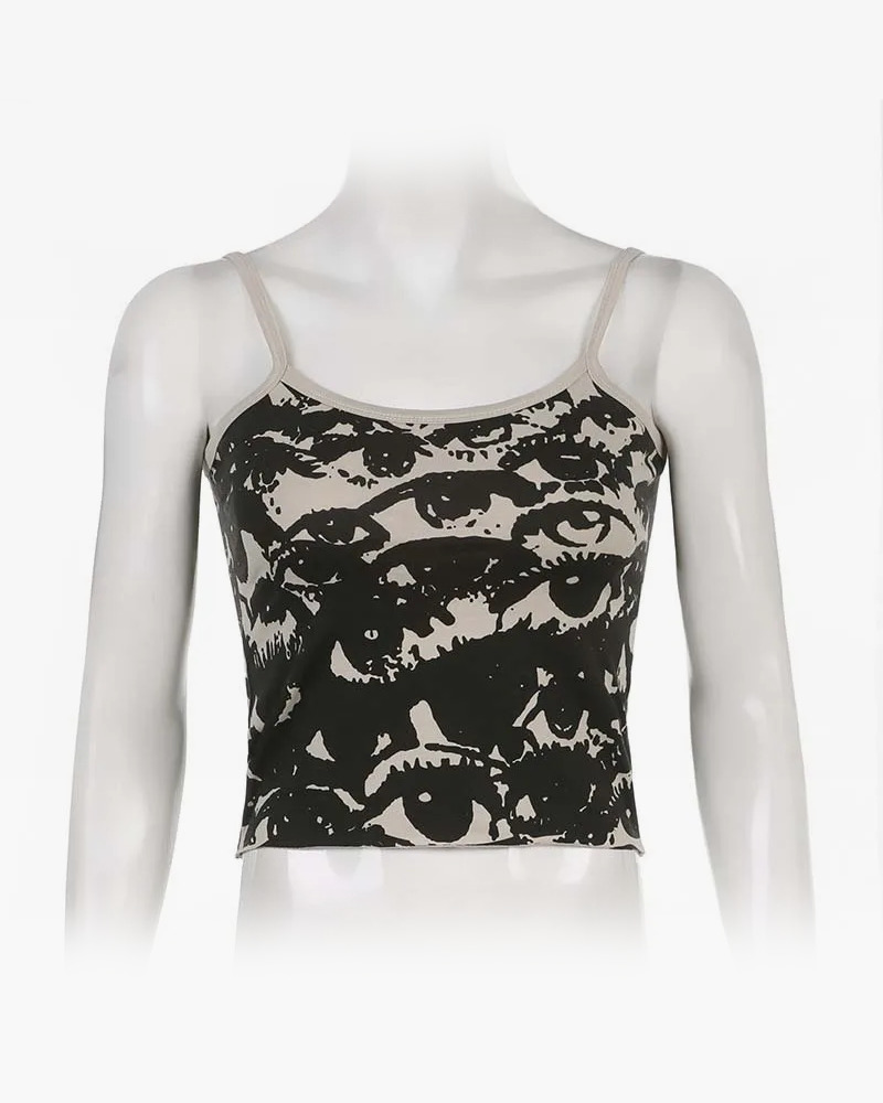 Y2K Aesthetic Crop Top - 90s Grunge, Retro Summer, Pastel Goth, Y2K Party & Club Outfits