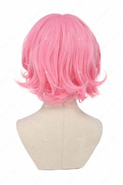 Y2K Anime Girl Pink Cosplay Wig - Perfect for 90s Grunge, Retro, and Pastel Goth Outfits