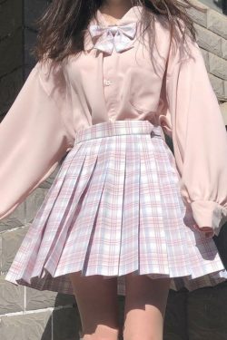 Y2K Asymmetric Hem Lantern Sleeve Shirt - Retro 90s Grunge, Summer Y2K Outfits, Pastel Goth