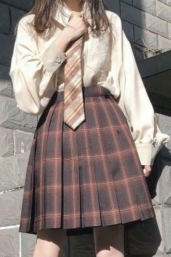 Y2K Asymmetric Hem Lantern Sleeve Shirt - Retro 90s Grunge, Summer Y2K Outfits, Pastel Goth
