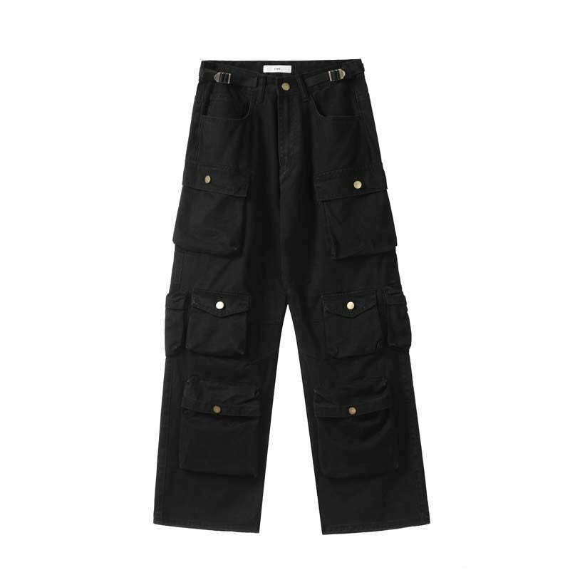 Y2K Baggy Blue Washed Cargo Pants - Retro 90s Grunge Summer Outfit, Y2K Fashion Essentials