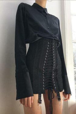 Y2K Bandage Lace Up Skirt - 90s Grunge, Retro, Pastel Goth, Summer & Party Outfits