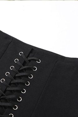 Y2K Bandage Lace Up Skirt - 90s Grunge, Retro, Pastel Goth, Summer & Party Outfits