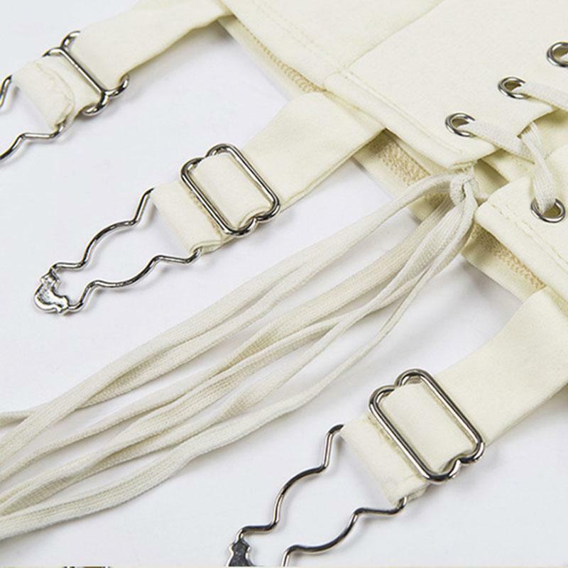 Y2K Bandage Lace Up Skirt - 90s Grunge, Retro, Pastel Goth, Summer & Party Outfits