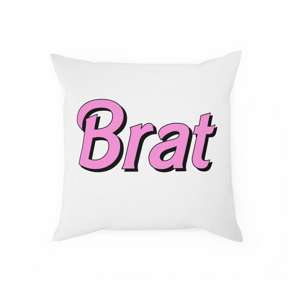 Y2K Barbie Brat Pillow Cushion - Retro 90s Grunge, Y2K Summer, Popstar & Party Outfits Decor