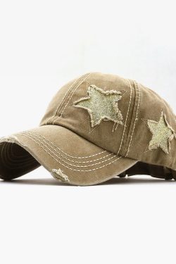 Y2K Baseball Cap - Retro 90s Grunge, Y2K Summer, Popstar, and Pastel Goth Fashion Accessory