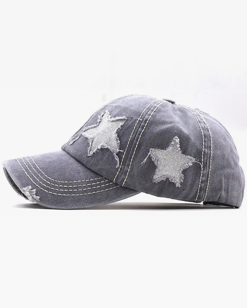 Y2K Baseball Cap - Retro 90s Grunge, Y2K Summer, Popstar, and Pastel Goth Fashion Accessory