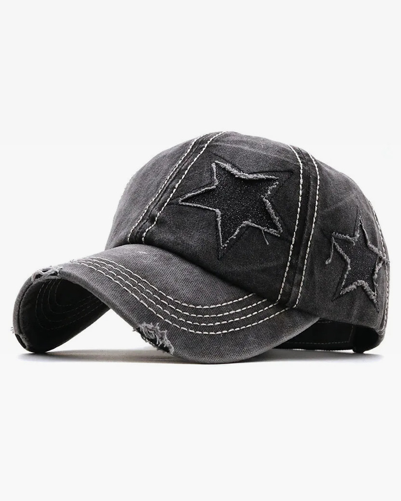 Y2K Baseball Cap - Retro 90s Grunge, Y2K Summer, Popstar, and Pastel Goth Fashion Accessory