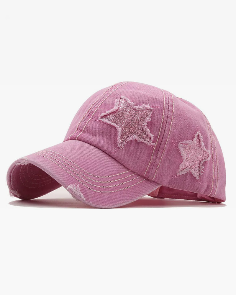 Y2K Baseball Cap - Retro 90s Grunge, Y2K Summer, Popstar, and Pastel Goth Fashion Accessory