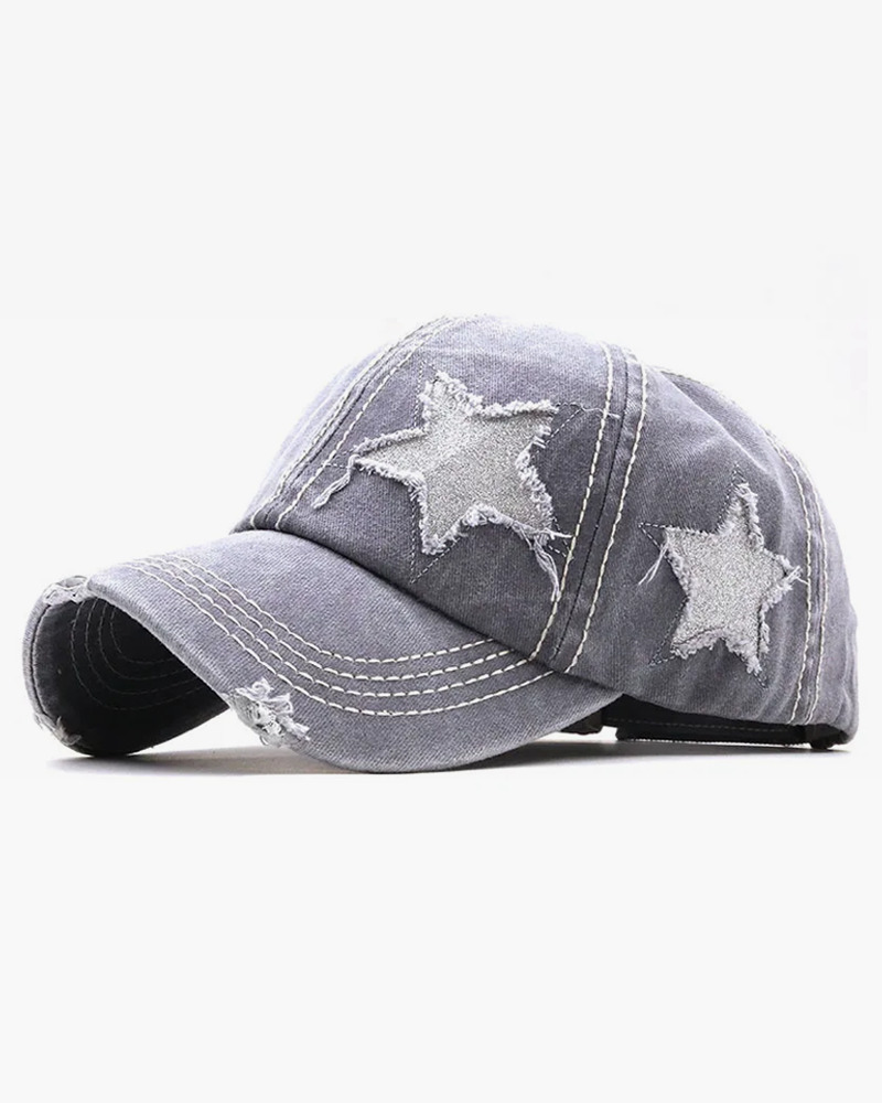 Y2K Baseball Cap - Retro 90s Grunge, Y2K Summer, Popstar, and Pastel Goth Fashion Accessory