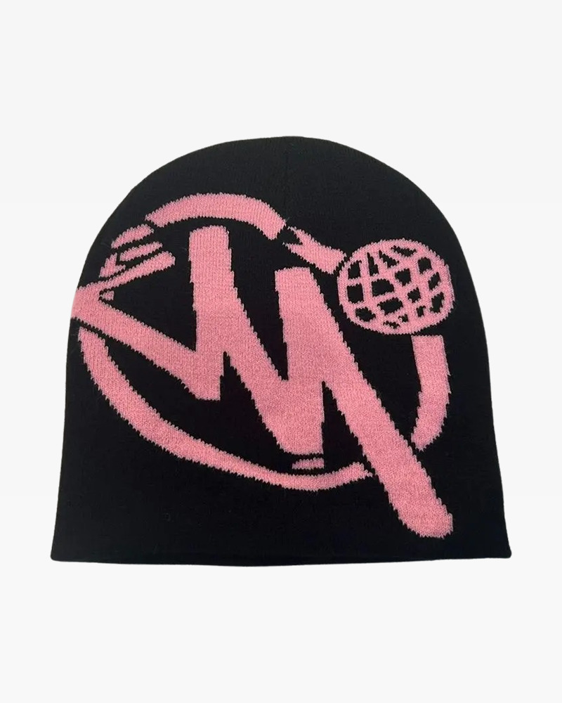 Y2K Beanie Hat - Retro 90s Grunge, Y2K Summer & Party Outfits, Gothic & Pastel Goth Style