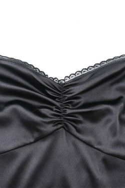 Y2K Black Bodycon Mini Dress - 90s Grunge, Retro Summer Outfit, Y2K Party & Club Fashion