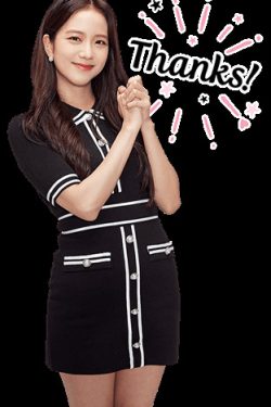 Y2K Blackpink Jisoo Inspired Black Short-Sleeved Top & Skirt with Pearl Button - 90s Grunge Outfit