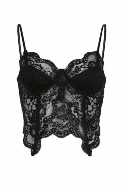 Y2K Butterfly Lace Top - Retro 90s Grunge, Summer Y2K Outfits, Pastel Goth Fashion
