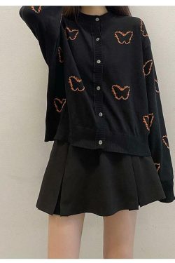 Y2K Butterfly Pattern Shirt - 90s Grunge, Retro Summer, Pastel Goth, Y2K Club & Party Outfits