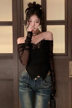 Y2K Butterfly Top - Retro 90s Grunge, Summer Y2K Outfits, Pastel Goth, Y2K Party Fashion