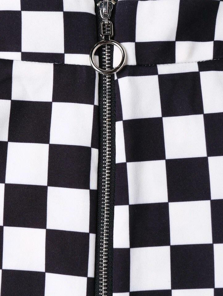 Y2K Checkered Skirt - 90s Grunge, Retro Summer Outfit, Y2K Party & Club Fashion