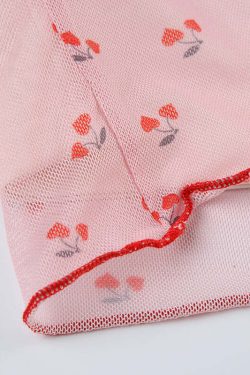 Y2K Cherry Print Mini Skirt - Retro 90s Grunge Summer Outfit, Y2K Fashion for Women