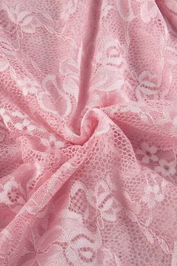 Y2K Coquette Fairy Dress - Pink Transparent Lace, 90s Grunge, Retro Summer Party Outfit