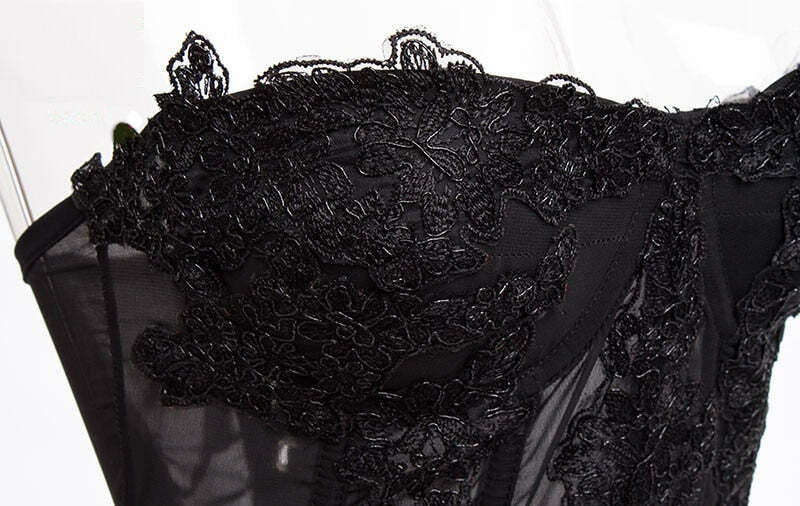 Y2K Coquette Fairycore Pink Corset Bustier Top - 90s Grunge, Retro Summer, Pastel Goth Style