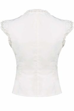 Y2K Coquette Lace Up Corset Blouse - 90s Grunge, Retro Summer, Pastel Goth, Y2K Party Outfit