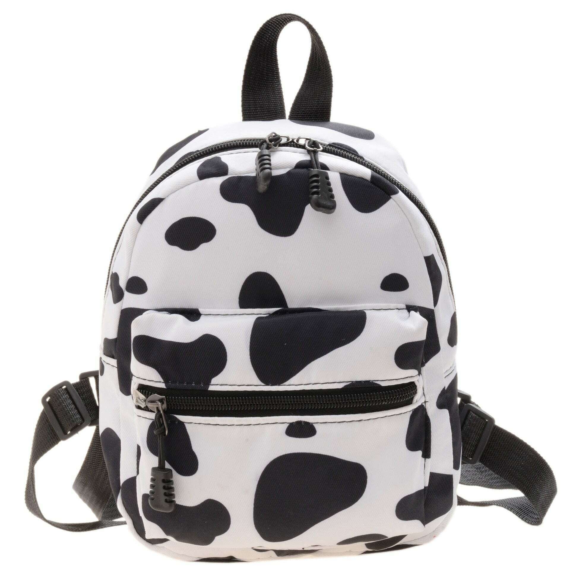 Y2K Cow Print Mini Backpack - Perfect for 90s Grunge, Retro, and Summer Y2K Outfits