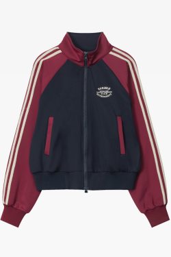 Y2K Cropped Track Jacket - 90s Grunge, Retro Summer Outfits, Y2K Club & Party Fashion