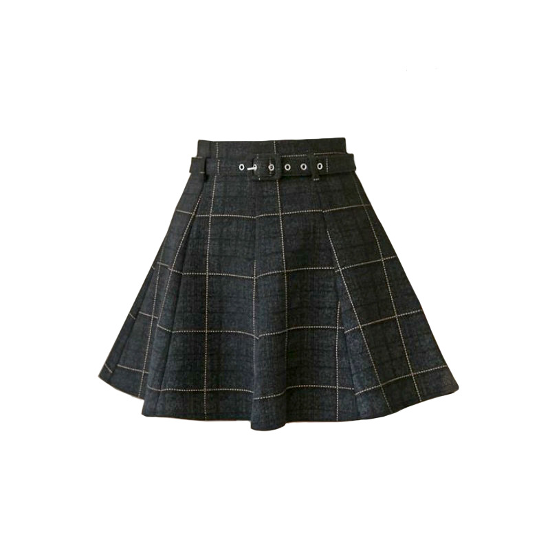 Y2K Dark Academia Plaid Mini Skirt - 90s Grunge, Retro Summer Outfit, Gothic Y2K Fashion