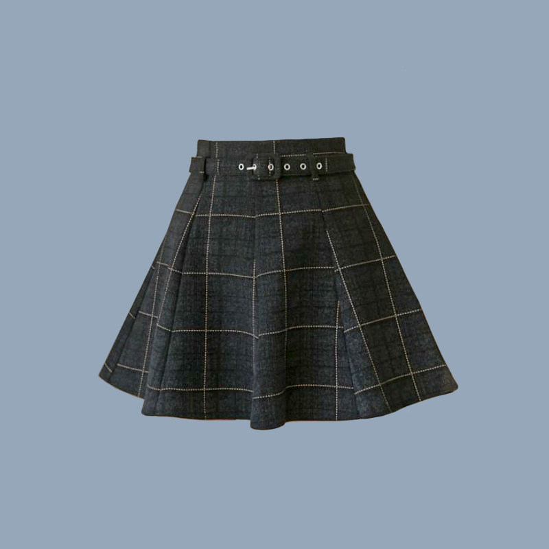 Y2K Dark Academia Plaid Mini Skirt - 90s Grunge, Retro Summer Outfit, Gothic Y2K Fashion
