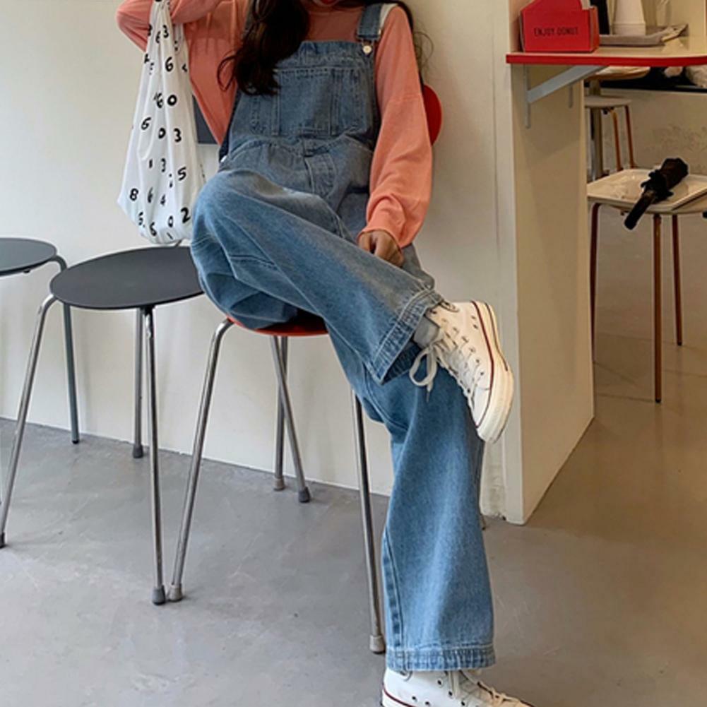 Y2K Denim Overalls - 90s Grunge, Retro Summer Outfit, Y2K Fashion, Pastel Goth, Y2K Club