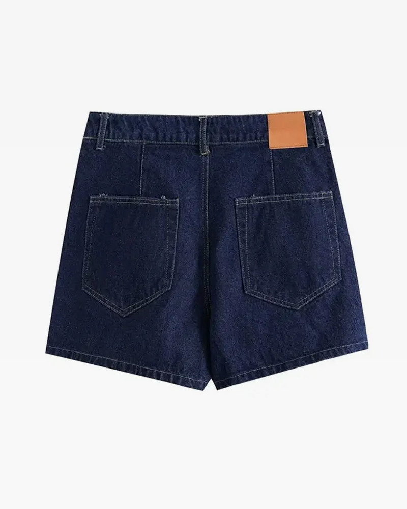 Y2K Denim Top and Skirt Set - 90s Grunge Summer Outfit, Retro Y2K Fashion for Women