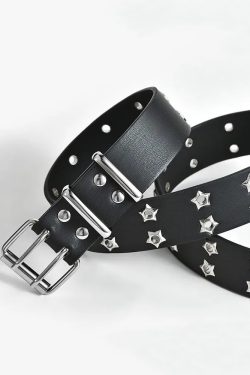 Y2K Double Grommet Belt - 90s Grunge, Retro, Gothic, Pastel Goth, Hip Hop, Summer Y2K