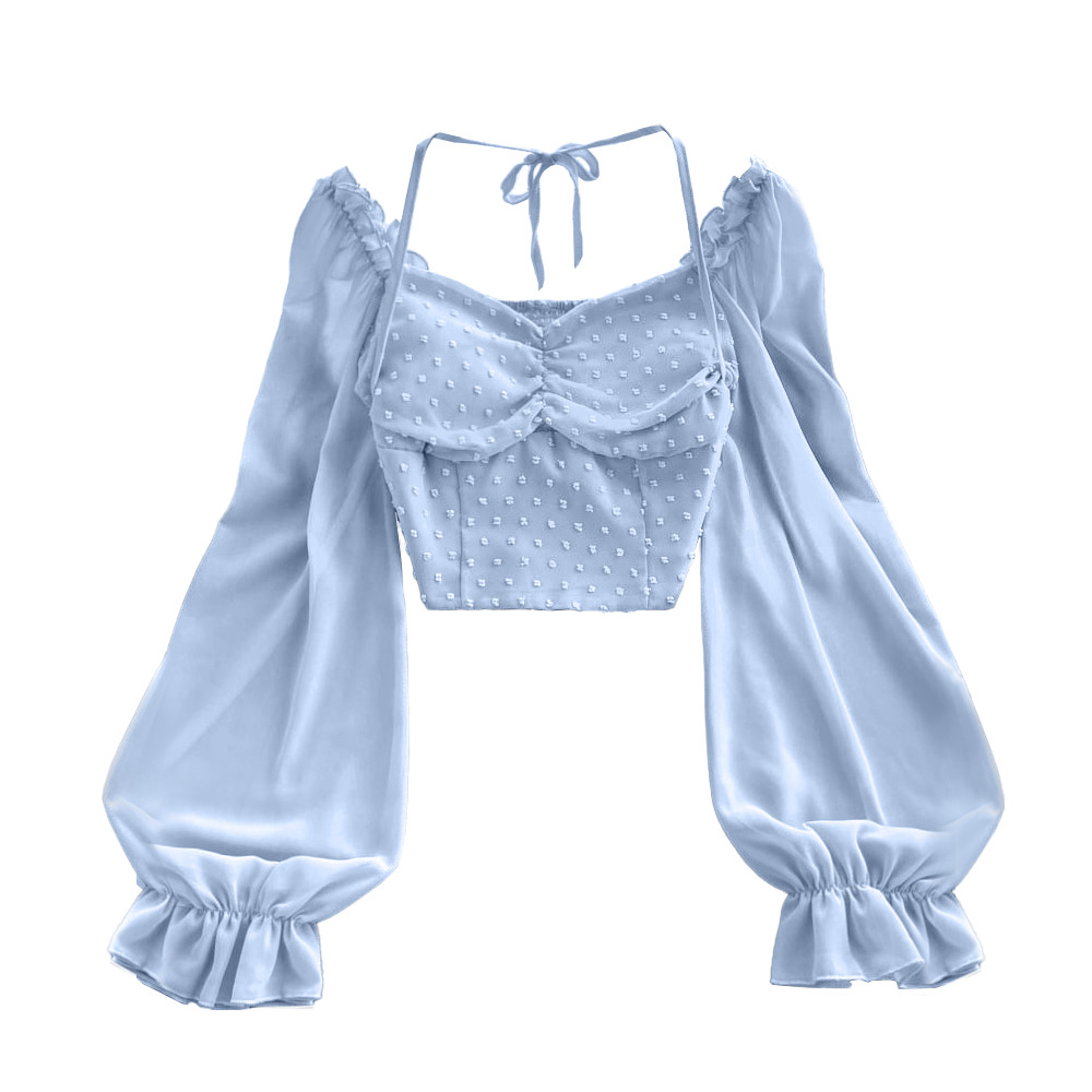 Y2K Fairycore Coquette Polka Dot Top - Retro 90s Grunge, Summer & Party Outfits