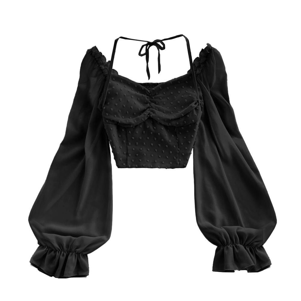 Y2K Fairycore Coquette Polka Dot Top - Retro 90s Grunge, Summer & Party Outfits
