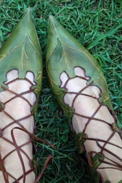 Y2K Fairycore Elf Lace Up Shoes - Retro 90s Grunge, Pastel Goth, Y2K Party & Summer Outfits