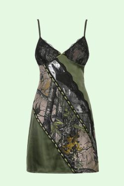 Y2K Fairycore Grunge Lace Mini Dress - 90s Retro Summer Outfit, Pastel Goth, Y2K Party Look