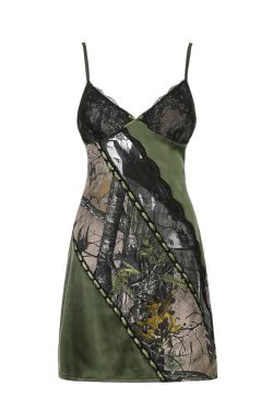 Y2K Fairycore Grunge Lace Mini Dress - 90s Retro Summer Outfit, Pastel Goth, Y2K Party Look